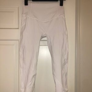 White Lululemon Leggings